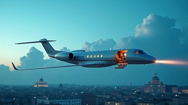 Is a private jet from Rome to London worth the cost?